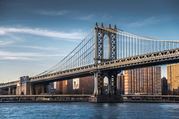 Fototapeta premium Manhattan Bridge, Nowy Jork, USA