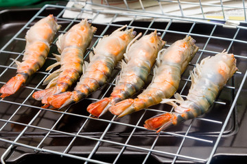 grilled prawn