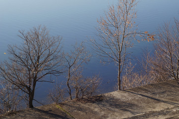Beauty lake / sunset