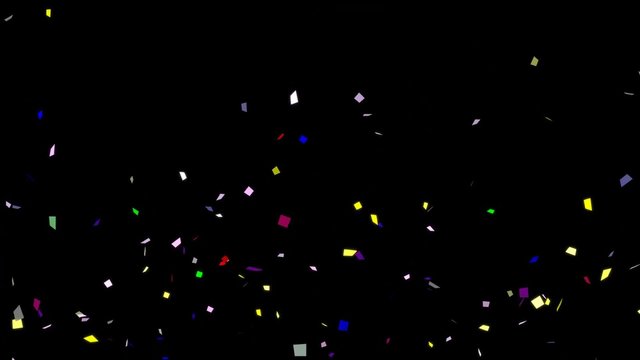 Anomation Falling Celebratory Confetti