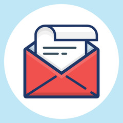 Vector email icon