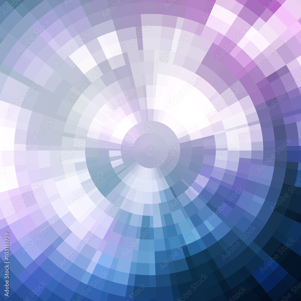 Aufkleber Abstract background made of shiny mosaic pattern
