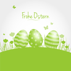 ostern osterkarte ostermotiv hintergrund vektor grußkarte #6