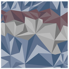 Fototapeta premium Vintage pattern of geometric shapes