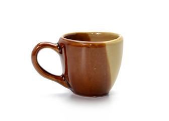 coffee cup on white background
