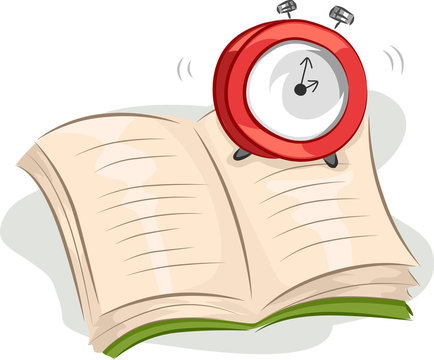 Book Clock Speed Reading Measure
