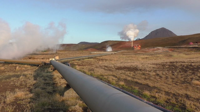 Iceland: Geothermal Power Station