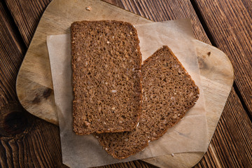 Slices of  Brown Bread