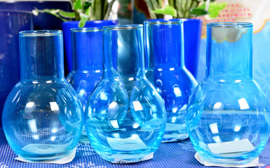 candlesticks to a shelf