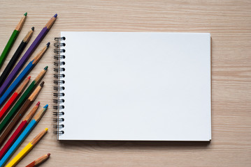 drawing tools on a desk