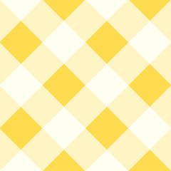 Żółta Biała Diamentowa Chessboard tła wektoru ilustracja - 103170363