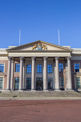 Fototapeta na wymiar Front of the courthouse in Leeuwarden