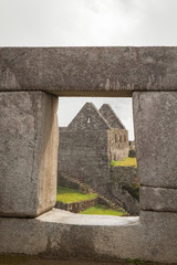 Tempio delle tre finestre : cittadella di Machu Picchu, Valle Sacra, Peru