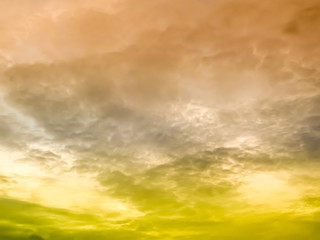 collide two color cloud