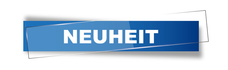 Button | Schild | Neuheit