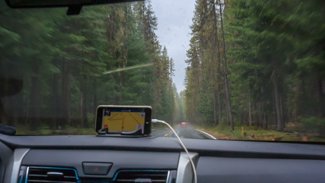  Road trip, by car on the roads of Oregon