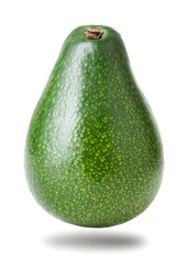 Avocado isolated on white background