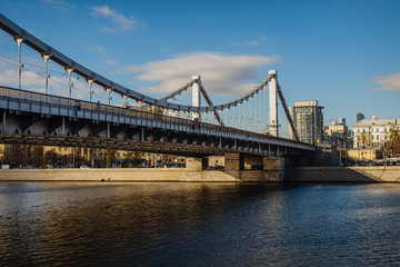 Fototapeta premium Most krymski moskwa