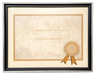 Blank diploma - 103185962