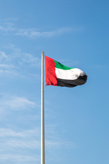 Naklejka premium Flag of United Arab Emirates