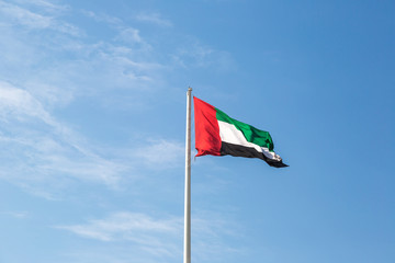 Naklejka premium Flag of United Arab Emirates
