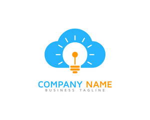 Cloud Idea Logo Design Template