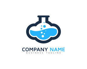 Cloud Labs Logo Design Template
