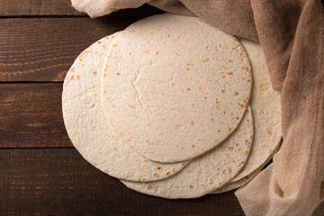 homemade tortilla