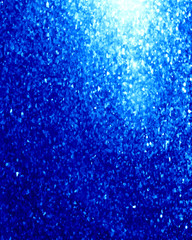 Fototapeta na wymiar Glittering blue background