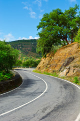Road between Hills