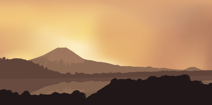 Paysage - Mont Fujiyama