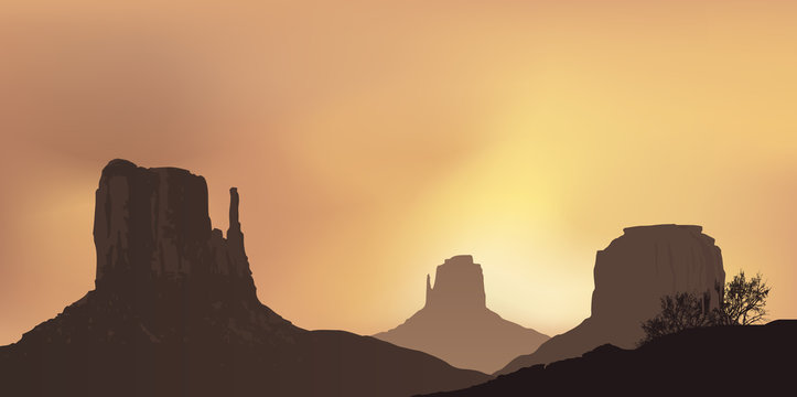 Paysage - Monument Valley