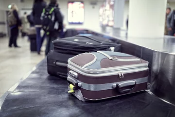 Printed roller blinds Airport Baggage claim at airport