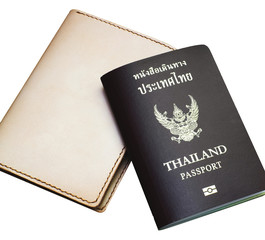 thai passport and cover