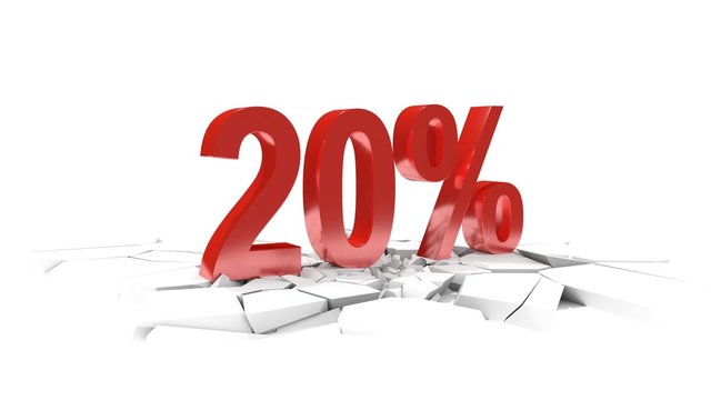 20 percent discount