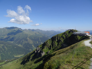 The Stubnerkogel in Bad Gastein. Almorama, Salzburg, Austria