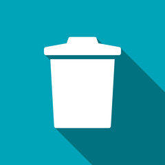 trash bin vector icon
