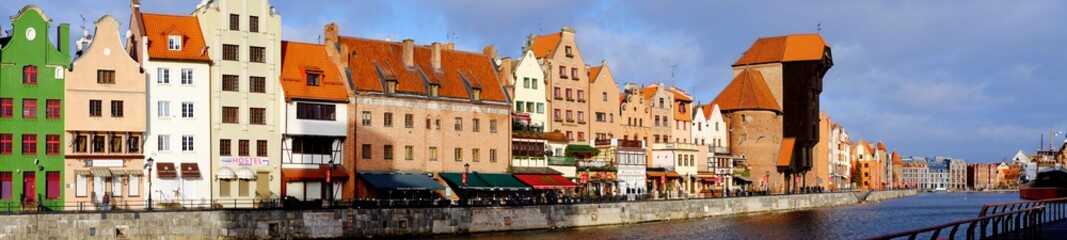 Fototapety  Panorama Gdańska