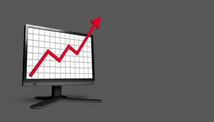 Obraz premium Graph.