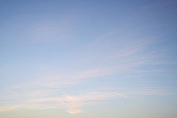 Fototapeta premium Clouds in the blue sky Nature Environment