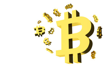 Bitcoin Signs Background