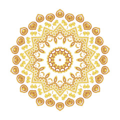 Vintage golden pattern