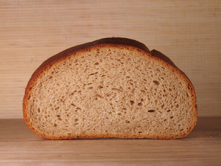 Chunk piece of bread the