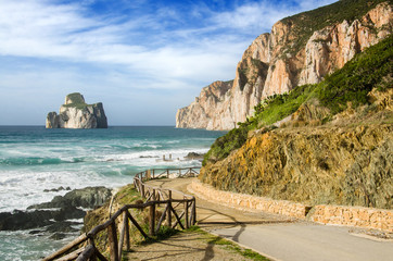 Scoglio Pan di Zucchero, Masua, Sardegna, Italia