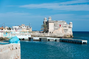 Photo sur Plexiglas Travaux détablissement Old spanish fort at the town of Cojimar in Cuba