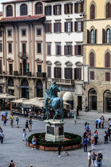 Obraz premium Piazza Della Signoria