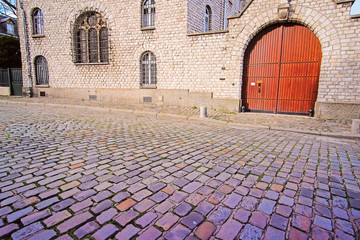 Paris, France, February 9, 2016: house in Paris, France