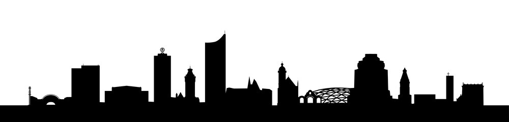 Obraz premium Leipzig Skyline 