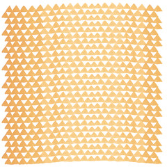 Yellow triangles pattern.