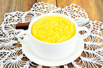Polenta, Corn Porridge  Diet Food